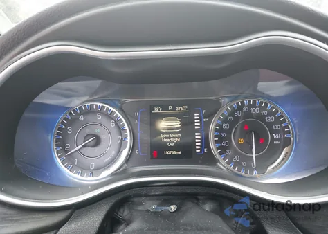 2016 Chrysler 200 Limited z USA, uszkodzony, nr VIN 1C3CCCAB6GN167955